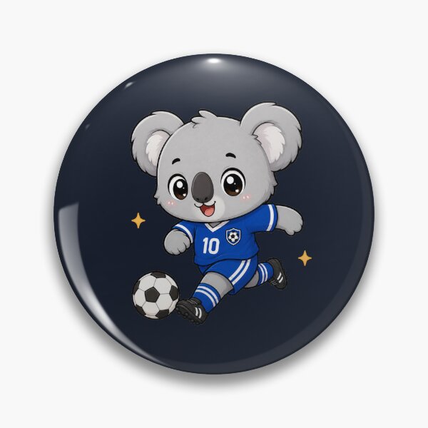 Item preview, Cute Kawaii Soccer Koala Number 10 designed and sold by Seculinator.