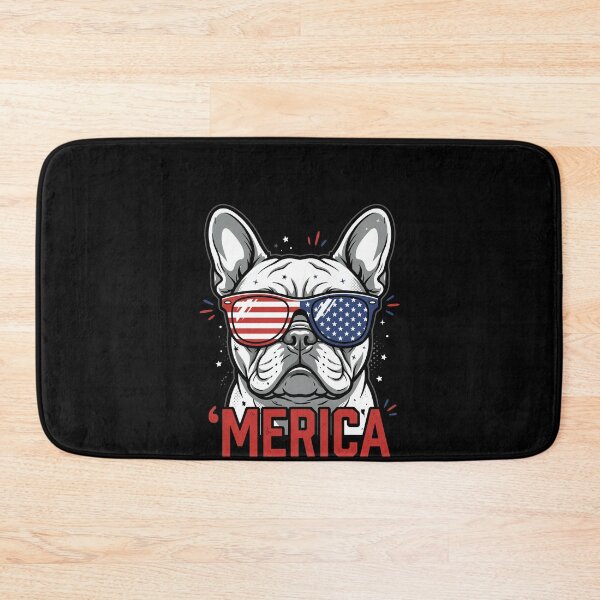 Item preview, French Bulldog 'Merica American Patriot Dog Lover Fourth Of July designed and sold by SofenArt.