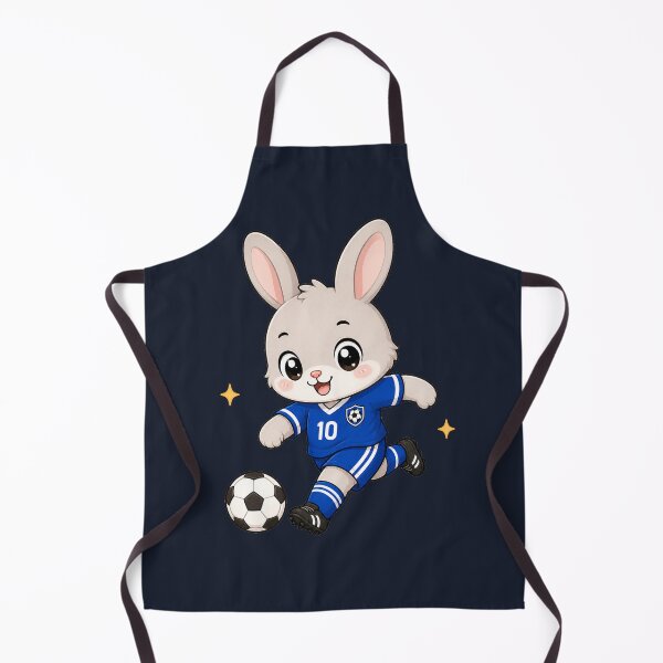 Item preview, Cute Kawaii Soccer Bunny Number 10 designed and sold by Seculinator.