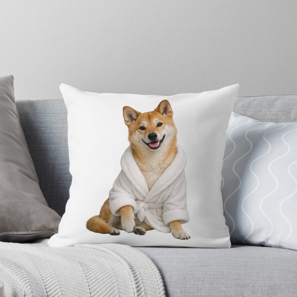 Item preview, Throw Pillow designed and sold by Sillytoe.