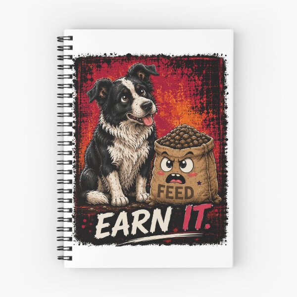 Item preview, Earn It Border Collie Dog Food Funny Border Collie Owner Shirt designed and sold by PINK FREE.
