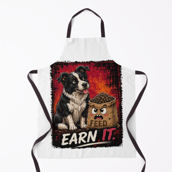 Item preview, Earn It Border Collie Dog Food Funny Border Collie Owner Shirt designed and sold by PINK FREE.