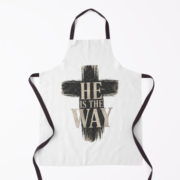 Item preview, He Is The Way Christian Cross Design designed and sold by Illustrated Faith.