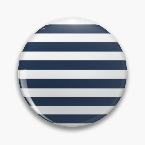 Item preview, Navy Blue and White Stripes Pattern | Classic Nautical Minimalist Design | Timeless Coastal Style designed and sold by MoodLay.