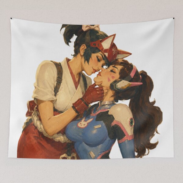 Item preview, Retro Gaming Romance Pinup Inspired by Hero Shooters designed and sold by Cosplayvintage.