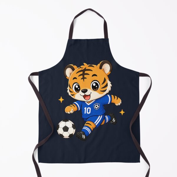 Item preview, Cute Kawaii Soccer Tiger Number 10 designed and sold by Seculinator.