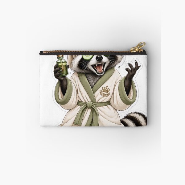 Item preview, Feral But Moisturized Luxury Raccoon designed and sold by StickyGuys.
