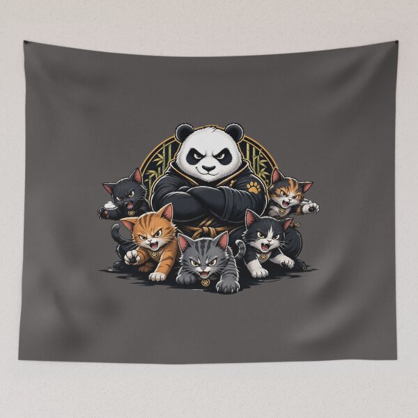 Item preview, panda/cat father designed and sold by @jon.