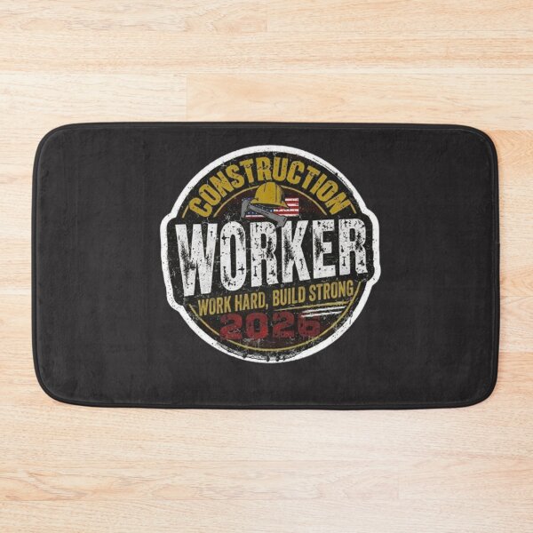 Item preview,  Construction Worker 2026 - Built Tough Sticker Gift designed and sold by Arties4Bread⭐⭐⭐⭐⭐.