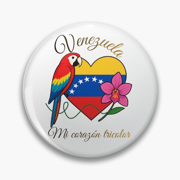 Item preview, Venezuelan My tricolor heart designed and sold by IvonneDesigns.