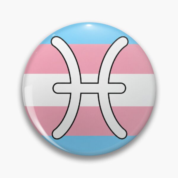 Item preview, Pisces Trans Pride Symbol  designed and sold by MandiDaniDesign.