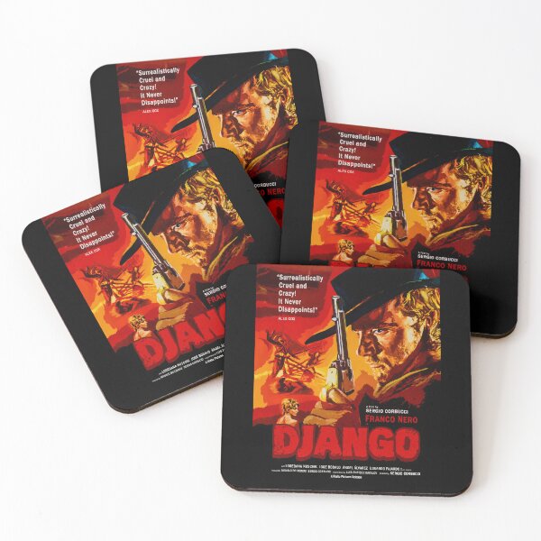 Artikelvorschau, Django-Filmplakat entworfen und verkauft von PetsArt.
