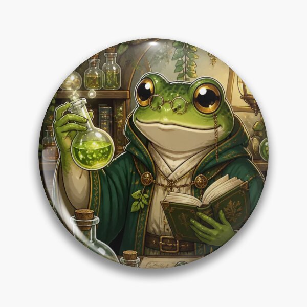 Item preview, Frog Alchemist Potion Workshop designed and sold by StickyGuys.