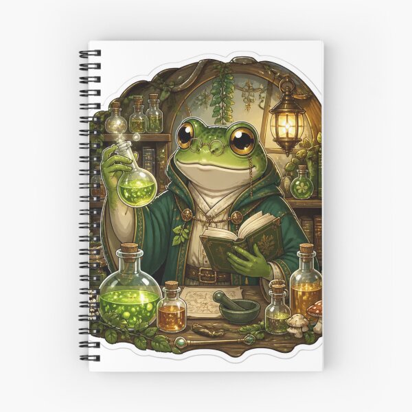 Item preview, Frog Alchemist Potion Workshop designed and sold by StickyGuys.
