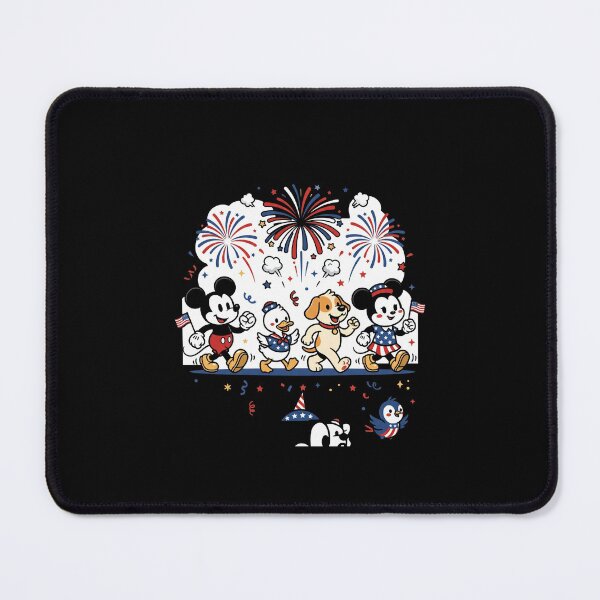 Item preview, Disney Friends 4th Of July Celebration Patriotic USA designed and sold by SofenArt.