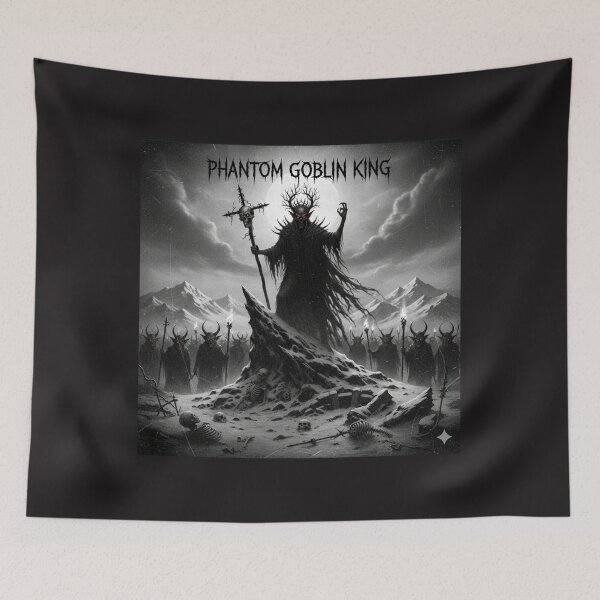 Item preview, Phantom Goblin King Black & White 1 designed and sold by Kglitch.