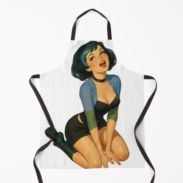 Item preview, Goth Beauty Pinup – Vintage Dark Glamour Illustration designed and sold by Cosplayvintage.