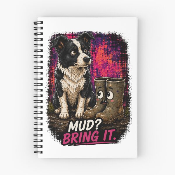 Item preview, Mud Bring It Border Collie Farm Dog Funny Border Collie Shirt designed and sold by PINK FREE.