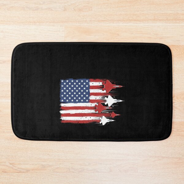 Item preview, American Flag Fighter Jet Patriotic Military Aviation designed and sold by SofenArt.