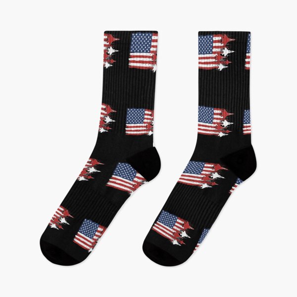 Item preview, American Flag Fighter Jet Patriotic Military Aviation designed and sold by SofenArt.