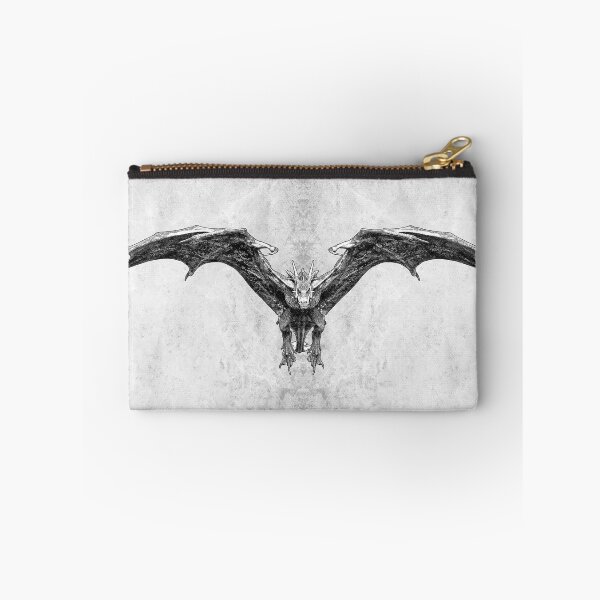 Item preview, Flying Dragon Wings Spread Dark Fantasy Gothic Creature Art designed and sold by Ghoul Enterprises.
