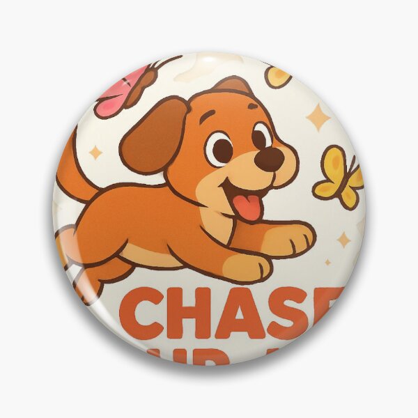 Item preview, Dreamy Puppy Chasing Butterflies | Soft Pastel Sticker designed and sold by Blushie Studio.