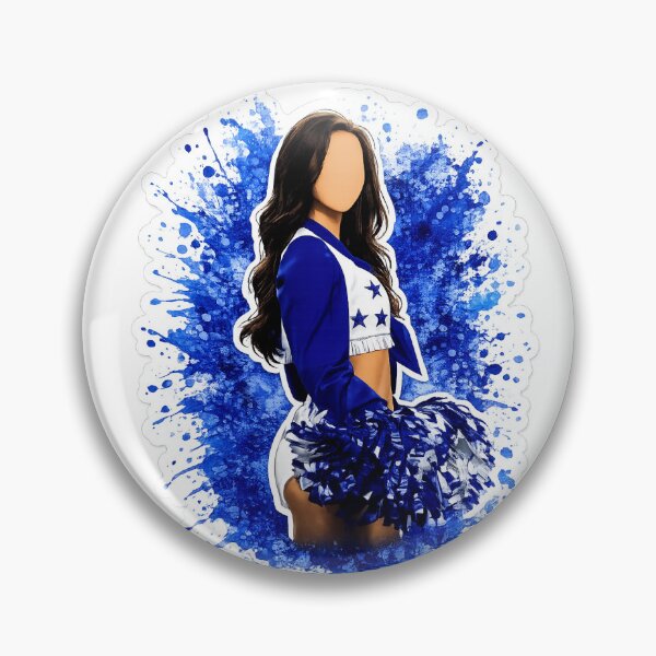 Item preview, Brunette Dallas Cowboy Cheerleaders DCC designed and sold by The Little Things Studio.