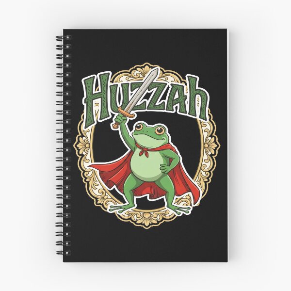 Item preview, Huzzah Frog Knight Funny Sword Meme designed and sold by gear-posters.