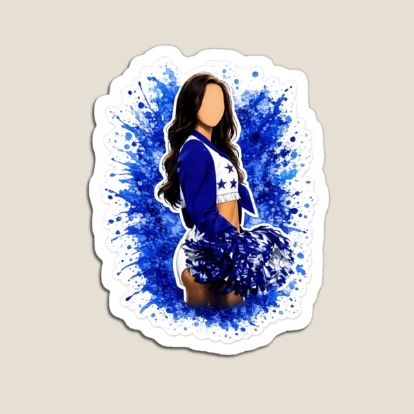 Item preview, Brunette Dallas Cowboy Cheerleaders DCC designed and sold by The Little Things Studio.