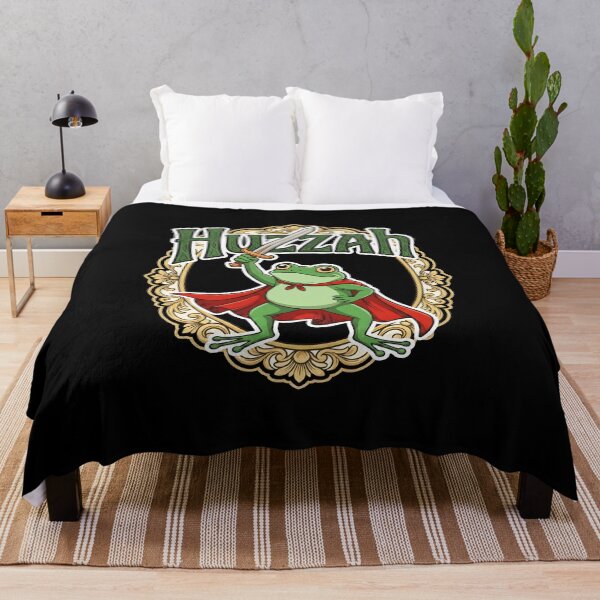Item preview, Huzzah Frog Knight Funny Sword Meme designed and sold by gear-posters.