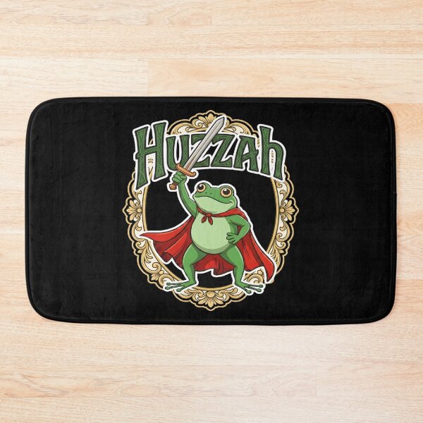 Item preview, Huzzah Frog Knight Funny Sword Meme designed and sold by gear-posters.
