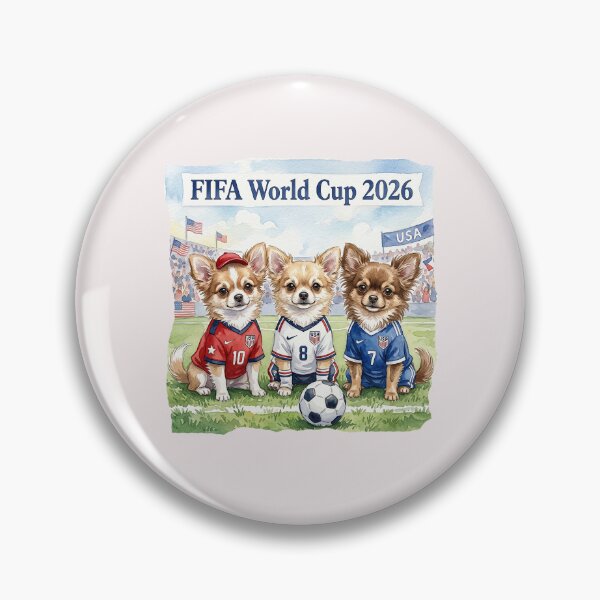 Item preview, Funny chihuahua puppies on the world cup designed and sold by nataliux.