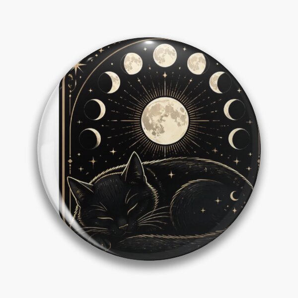 Item preview, Sleepy Black Cat Tarot Card designed and sold by StickyGuys.