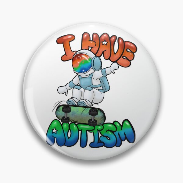 Item preview, I Have Autism Astronaut designed and sold by CsmicPerception.