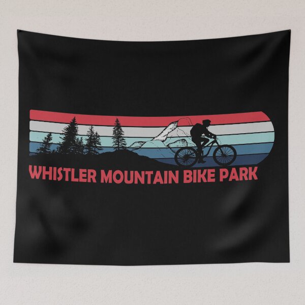 Item preview, Mtb Downhill Whistler Bike Park - Vintage Whistler Mountain Biking designed and sold by Alexaltay.