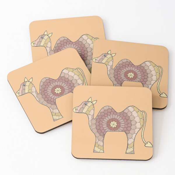 Item preview, Calvin The Camel - Hand Drawn Mandala Mammal designed and sold by AJPrettyObscene.