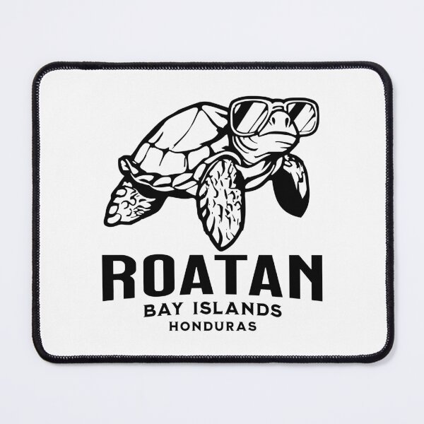 Item preview, Roatan Bay Island Honduras | Turtle with Sunglasses designed and sold by BeachWhisper.