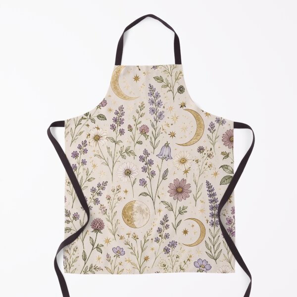 Item preview, Moon Phase Wildflower Garden Pattern designed and sold by StickyGuys.