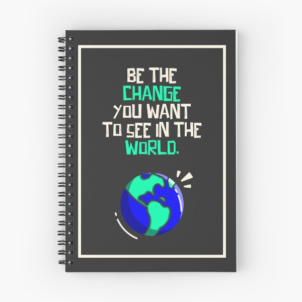 Item preview, Be The Change You Want To See In The World designed and sold by BuenoStudio.