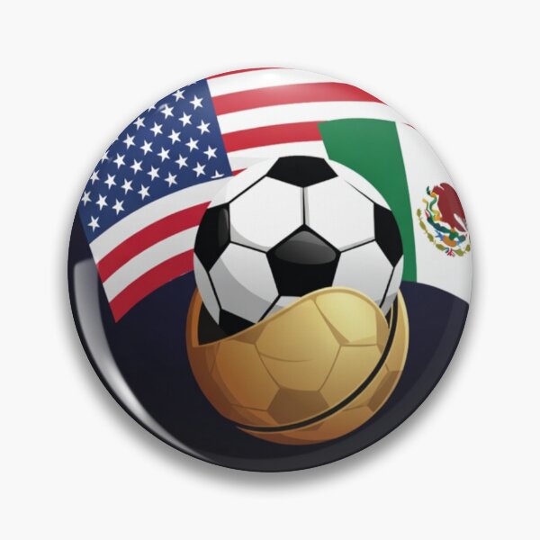 Item preview, USA Mexico 2026 Soccer Rivalry Flag Football T-Shirt designed and sold by Nexus Space.