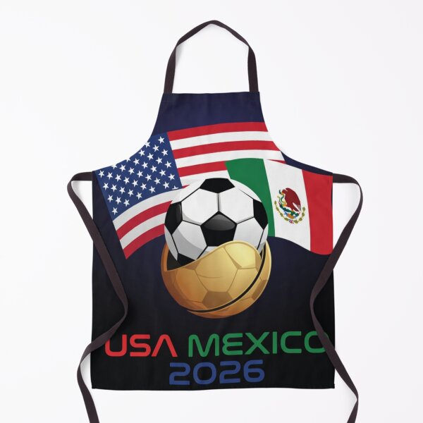 Item preview, USA Mexico 2026 Soccer Rivalry Flag Football T-Shirt designed and sold by Nexus Space.