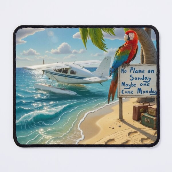 Item preview, No Plane on Sunday designed and sold by Delta Colors.