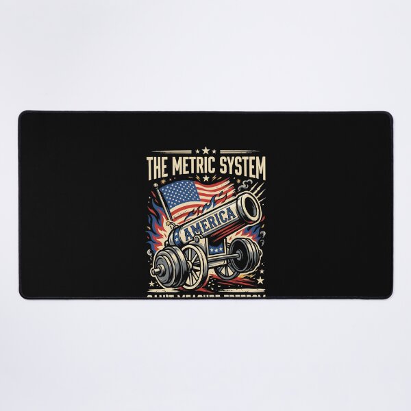 Item preview, The Metric System Can't Measure Freedom America Patriotic United States designed and sold by SofenArt.