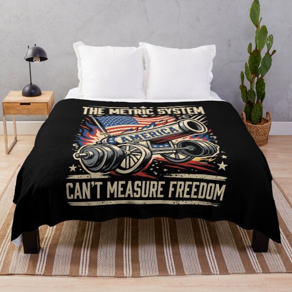 Item preview, The Metric System Can't Measure Freedom America Patriotic United States designed and sold by SofenArt.