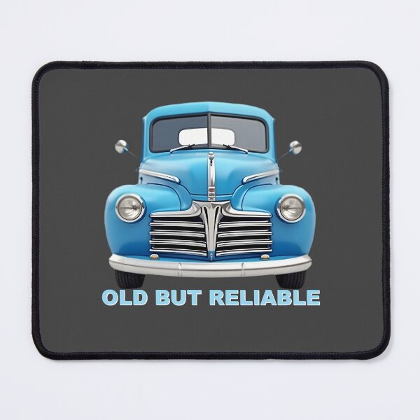 Item preview, Old But Still Running - Blue 1950 Pick-up Truck designed and sold by Museum Of Non-Existing Art.