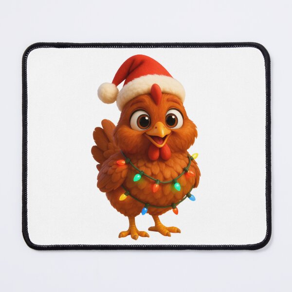 Item preview, Christmas Red Star Chicken designed and sold by Sillytoe.