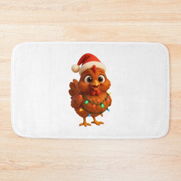 Item preview, Christmas Red Star Chicken designed and sold by Sillytoe.