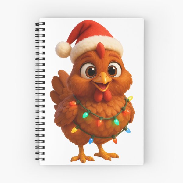 Item preview, Christmas Red Star Chicken designed and sold by Sillytoe.