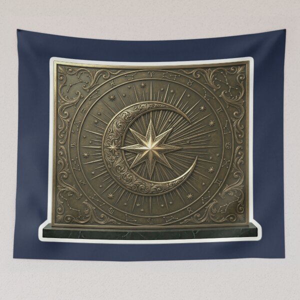 Item preview, Bronze Star and Moon designed and sold by FASAventuras.
