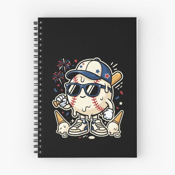 Item preview, Fourth Of July Baseball Ice Cream Patriot designed and sold by SofenArt.